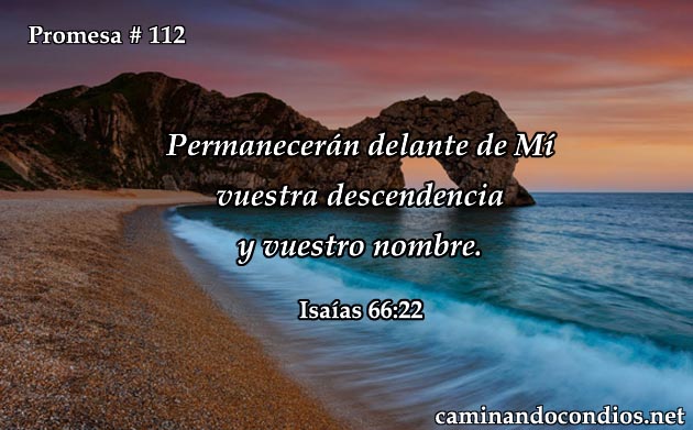 Promesa # 112: Permanente en El Señor
