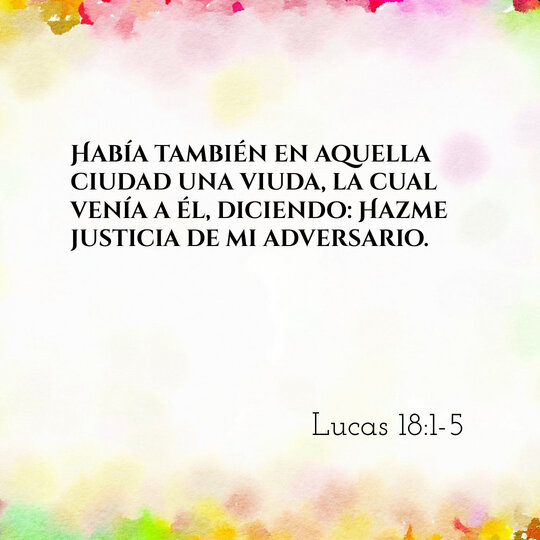 Comentario diario #126: Lucas 18:1-5