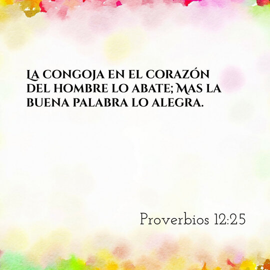 Comentario diario #161: Proverbios 12:25