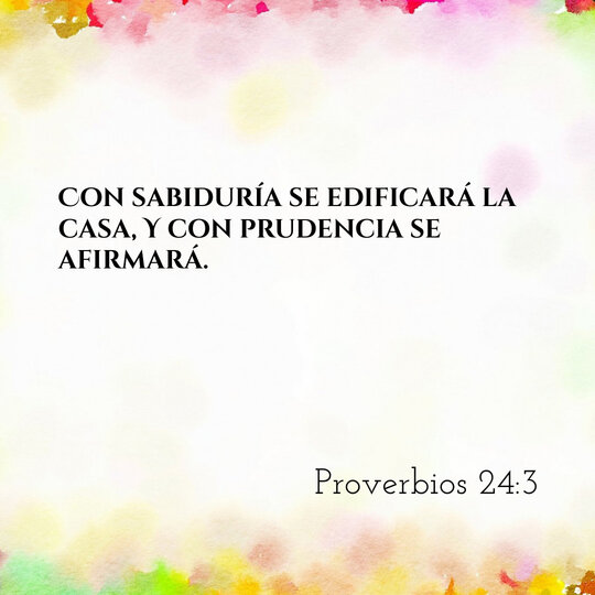 Comentario Diario #369: Proverbios 24:3