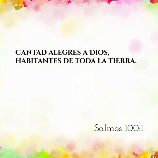 Comentario Diario #377: Salmos 100:1