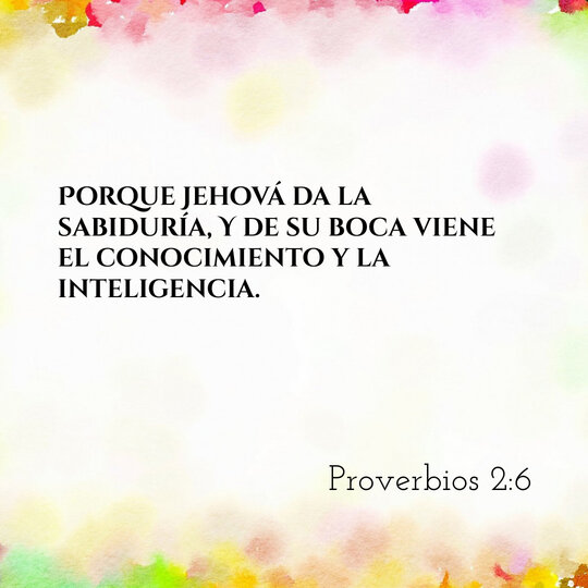 Comentario Diario #403: Proverbios 2:6
