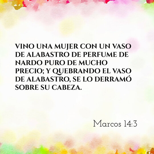 Marcos 14:3