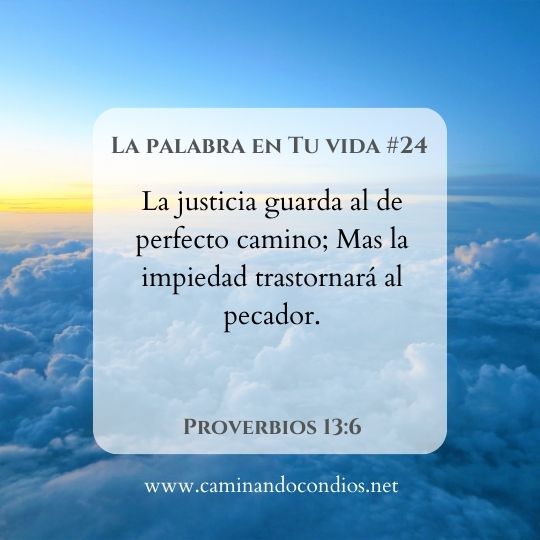 La Palabra en Tu Vida#24: Su perfecta justicia