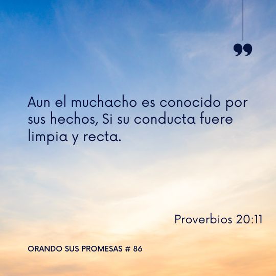 Orando la promesa #86: Siempre firmes en la verdad