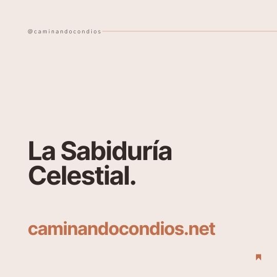 DIOS todo lo puede #92: La sabiduría celestial