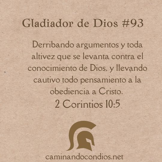 Gladiador de Dios#93: Derrotar la tentación