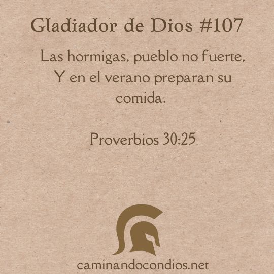 Gladiador de Dios#107: Obediencia diligente