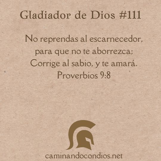 Gladiador de Dios#111: ¿Cómo responderás?