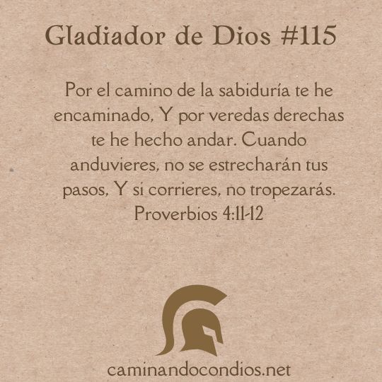 Gladiador de Dios#115: Superando obstáculos