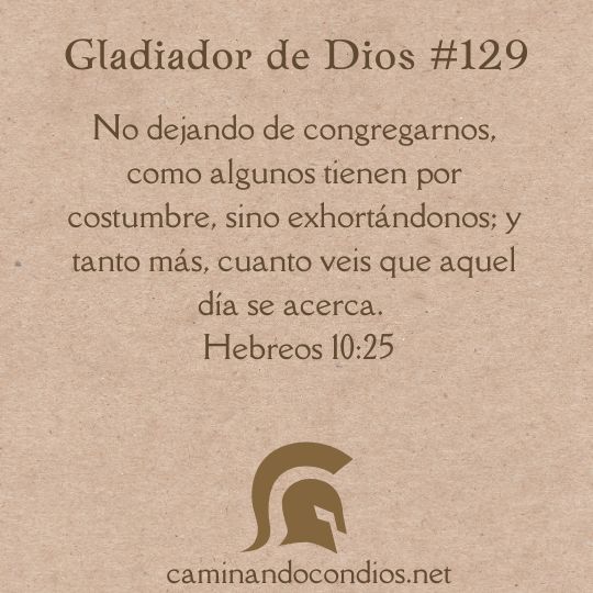 Gladiador de Dios#129: Edificación mutua