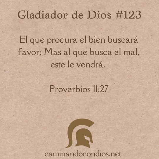 Gladiador de Dios#123: El favor del Señor siempre disponible