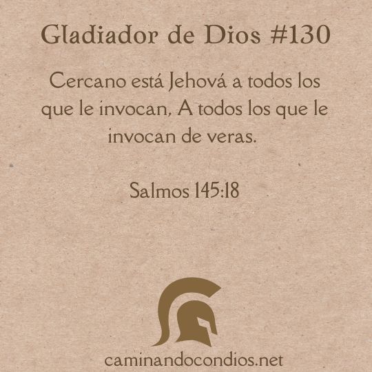 Gladiador de Dios#130: Siempre nos responderá