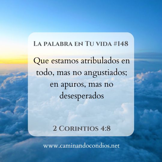 La Palabra en Tu Vida#148: No desesperes ante la perplejidad