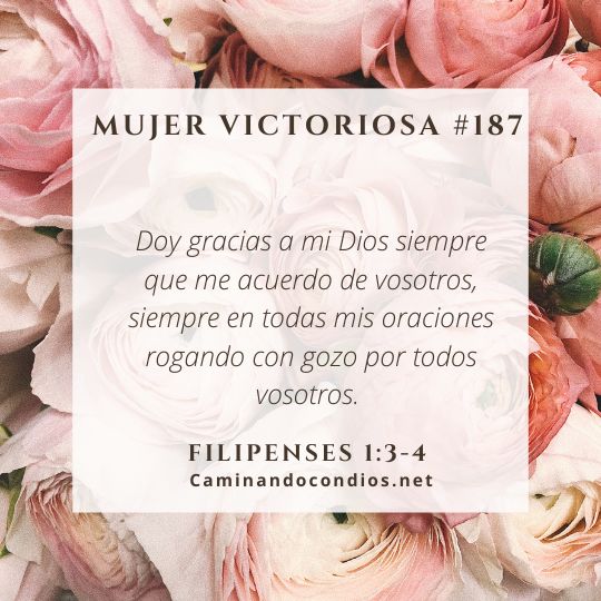Mujer victoriosa #187: Gozo en los Demás