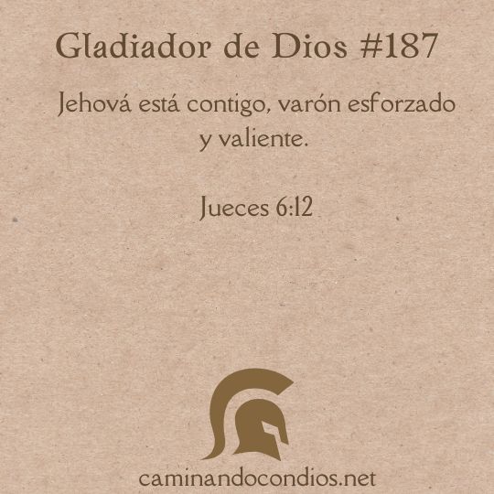 Gladiador de Dios#187: Él es tu Suficiencia.