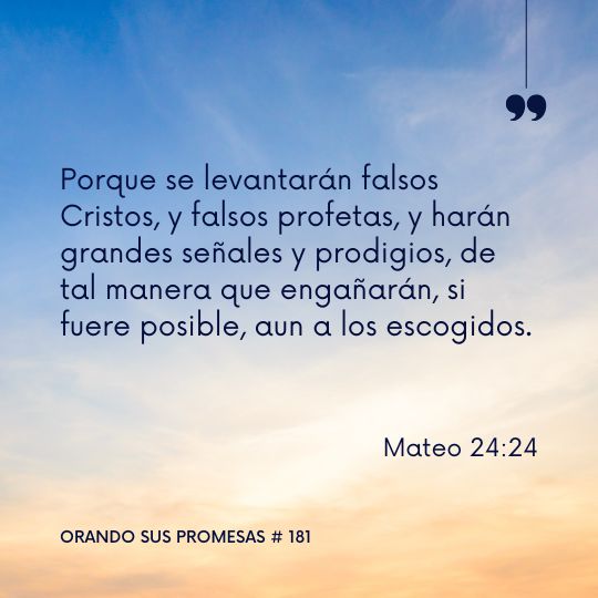 Orando la promesa #181: Sólo en Dios confiamos