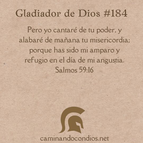 Gladiador de Dios#184: Enfocado en Dios