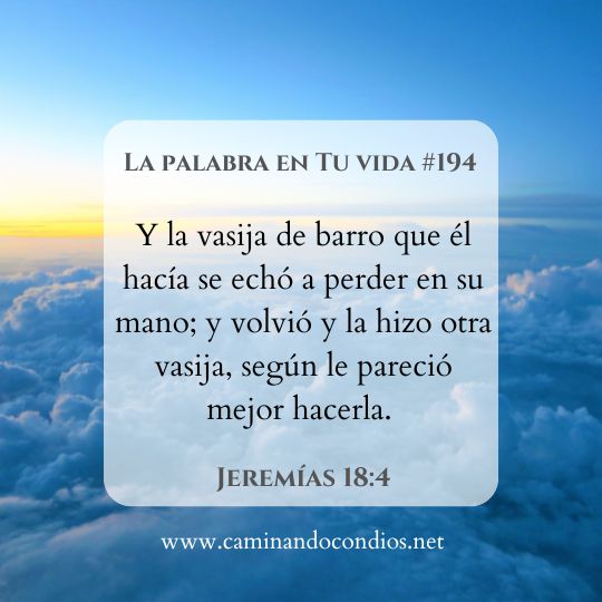 La Palabra en Tu Vida#194: Hecho nuevamente