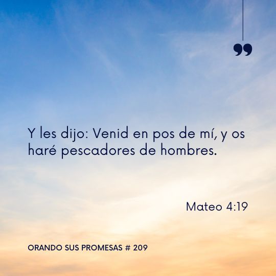 Orando la promesa #209: Escogidos para la misión