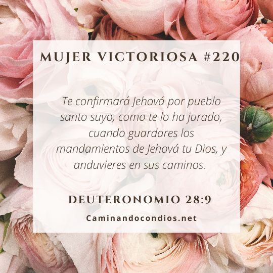 Mujer victoriosa #220: Apartados para Él