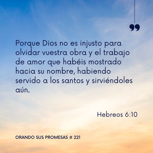 Orando la promesa #221: Trabajo Significativo