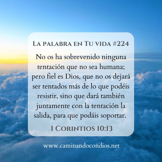 La Palabra en Tu Vida#224: Escapando de la Tentación