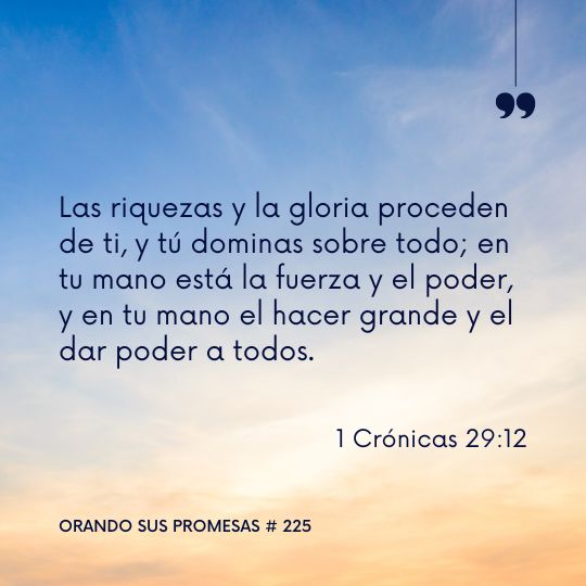 Orando la promesa #225: Fortaleza para Ser