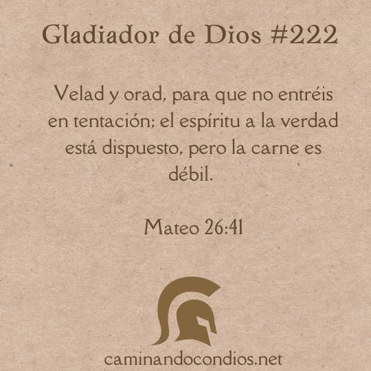Gladiador de Dios#222: Sigue Orando