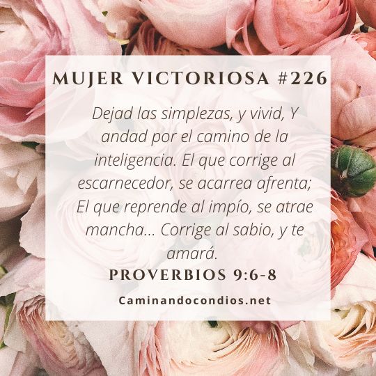 Mujer victoriosa #226: Ríndelo a Él