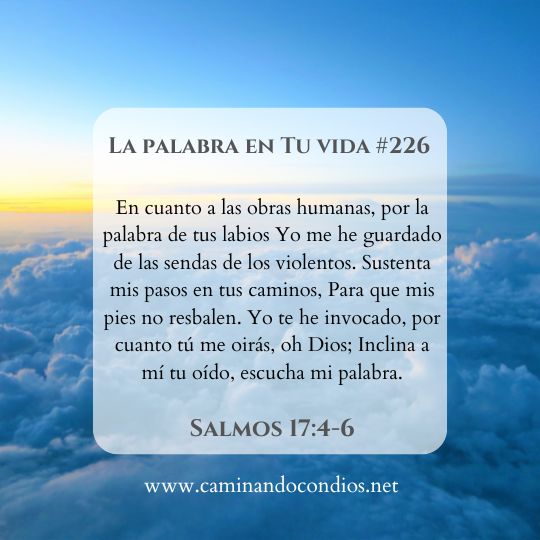 La Palabra en Tu Vida#226: Paso a Paso