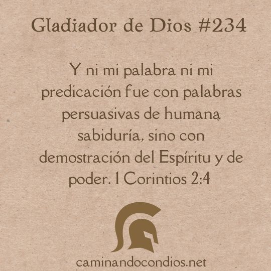Gladiador de Dios#234: Poder en tu testimonio