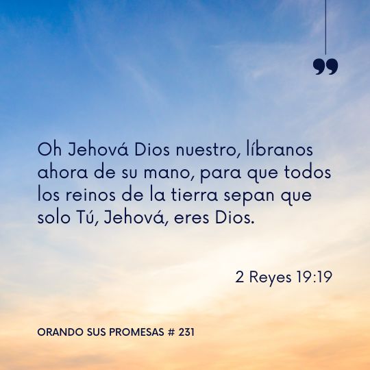 Orando la promesa #231: Venciendo Obstáculos