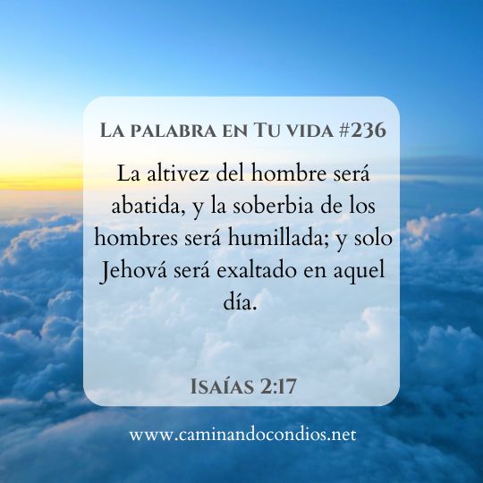 La Palabra en Tu Vida#236: Orgullo y bendiciones