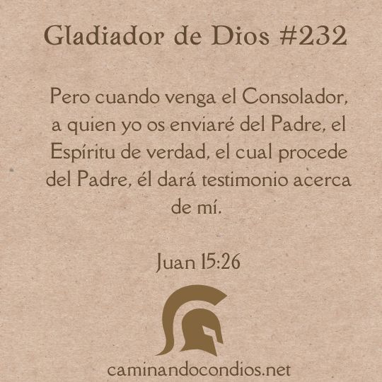 Gladiador de Dios#232: Tu ayuda siempre presente