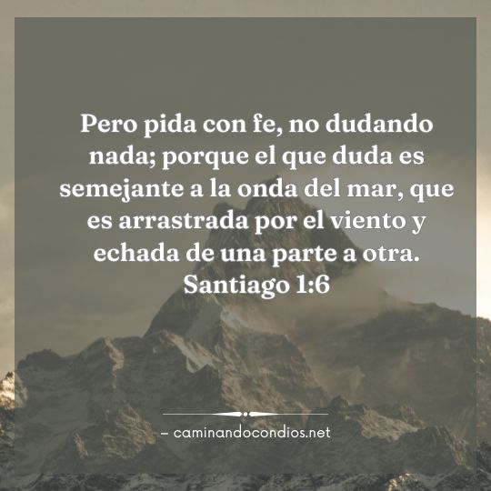 Gotas de sabiduría #237: Fe sin dudar