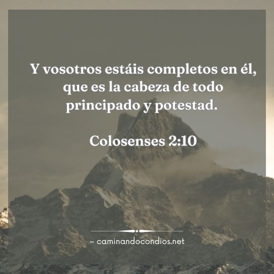 Gotas de sabiduría #242: Completos en Cristo