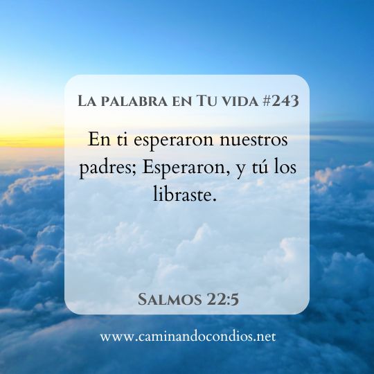 La Palabra en Tu Vida#243: Confía en su bondad
