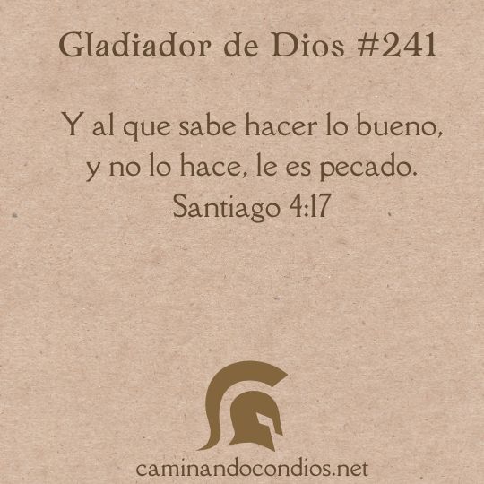 Gladiador de Dios#241: La procrastinación