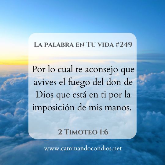 La Palabra en Tu Vida#249: Se fiel a lo que has recibido
