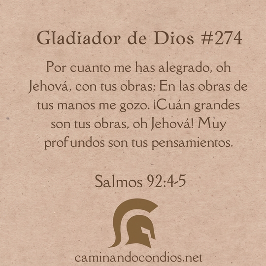 Gladiador de Dios#274: Eficacia bajo presión poniendo primero a Dios