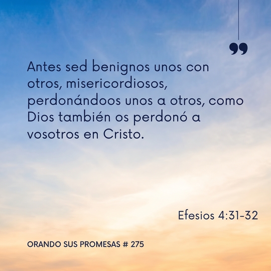 Orando la promesa #275: Vencer los celos y la envidia