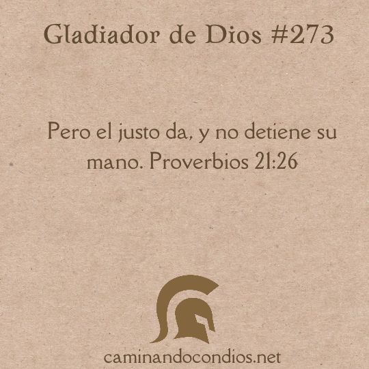 Gladiador de Dios#273: Liberarse de lo que nos ata